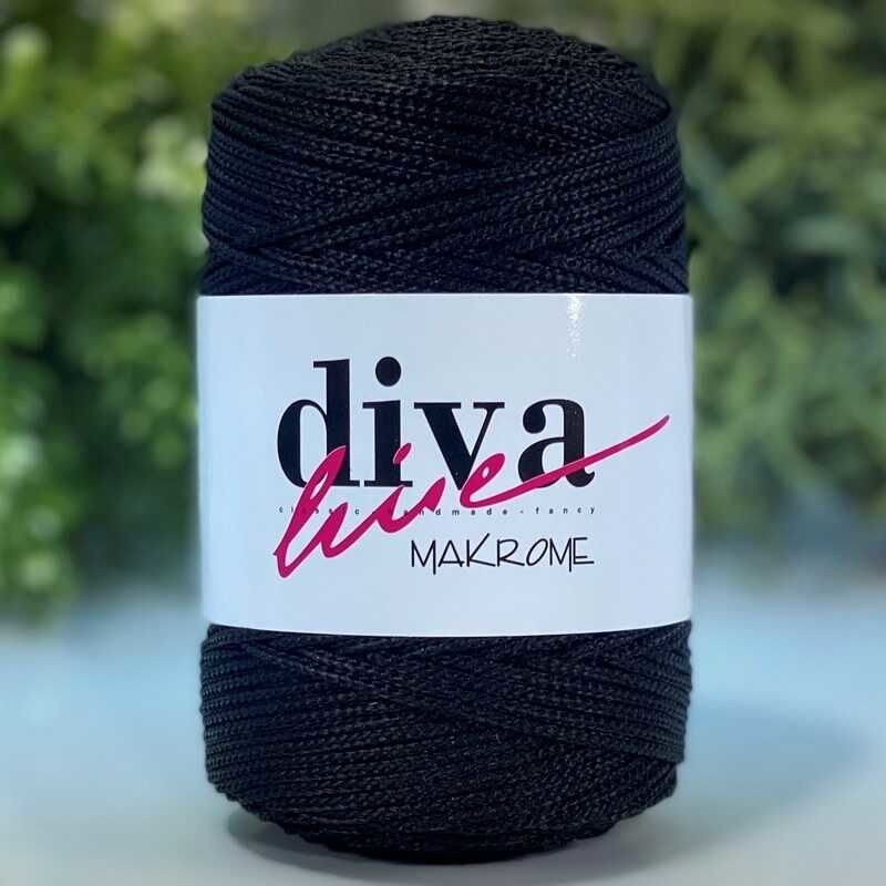 Diva Makrome İpi 270 Siyah