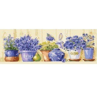 35x80 cm Collection D'art Baskılı Goblen 9004
