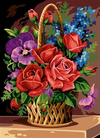 45x60 cm Seg de Paris Baskılı Goblen 929666