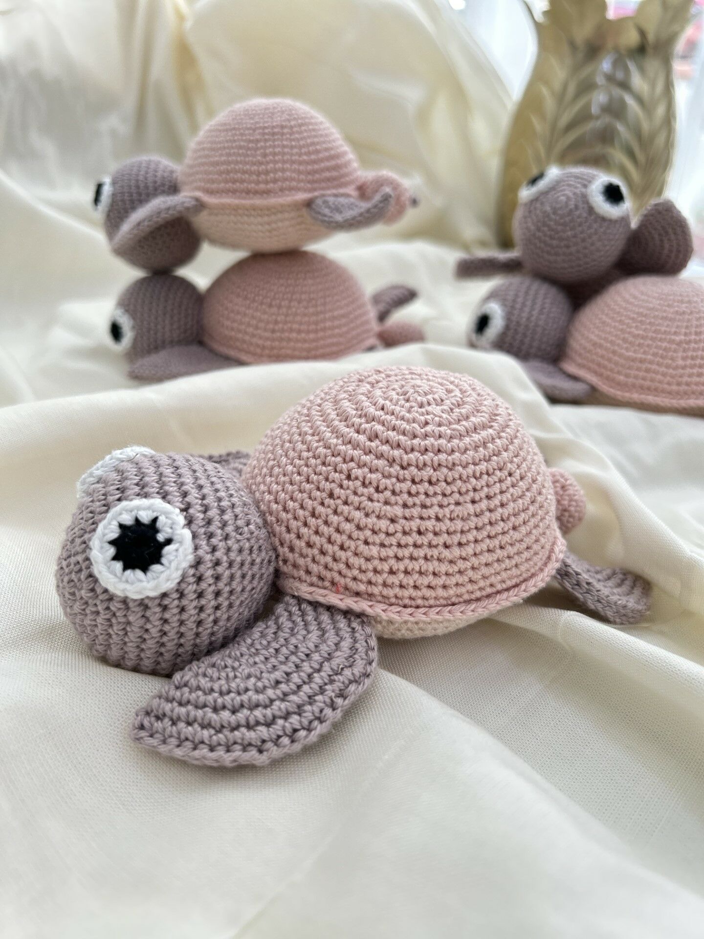 Kaplumbağa Amigurumi Oyuncak