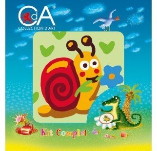 15x15 cm Collection D'art Baskılı Goblen Kiti 1051K