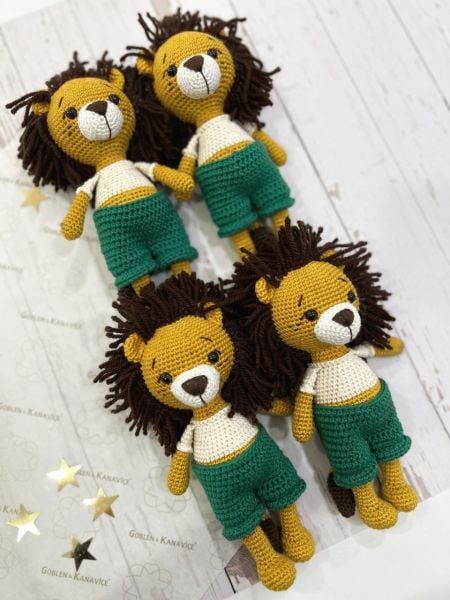 Lion Amigurumi Bebek