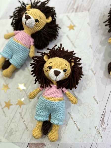 Lion Amigurumi Bebek 1