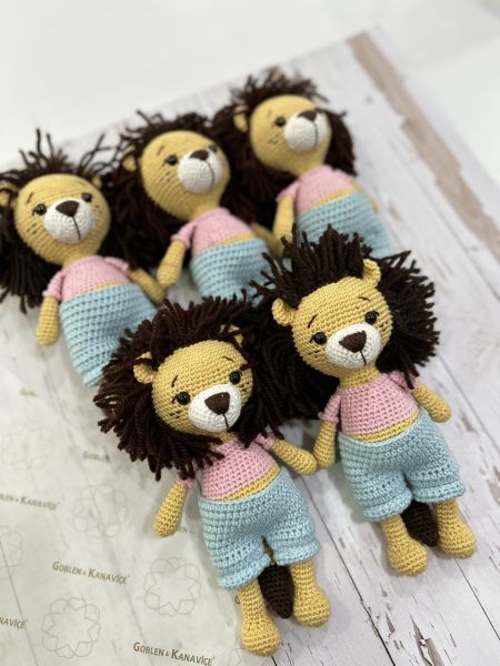 Lion Amigurumi Bebek 1