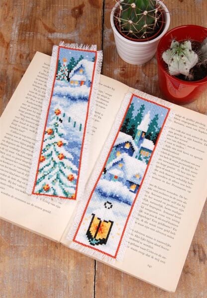 Vervaco Kanaviçe 2'li Kitap Ayraç Malzeme Kiti Pn-0158348
