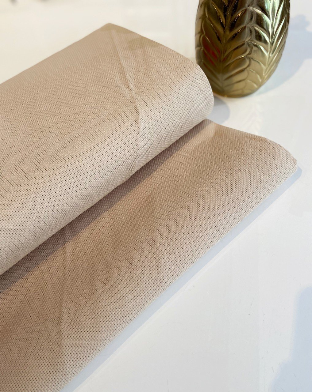 Faal - 14 ct Etamin Kumaşı Cappuccino