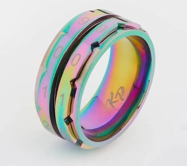 KnitPro Rainbow Counter Ring - Sıra Sayaç Yüzüğü