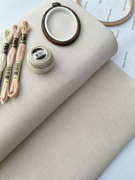 Evenweave 25 ct Nakış İşlemelik Kumaş Ecru