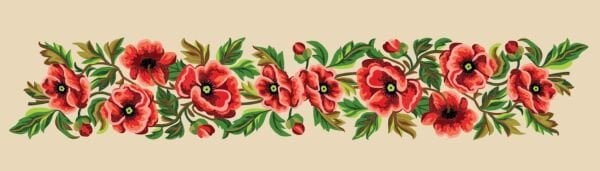 40x135 cm Gobelin Baskılı Goblen Şömentable 33.23