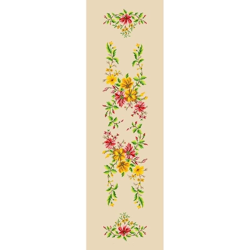 40x135 cm Gobelin Baskılı Goblen Şömentable 33.31