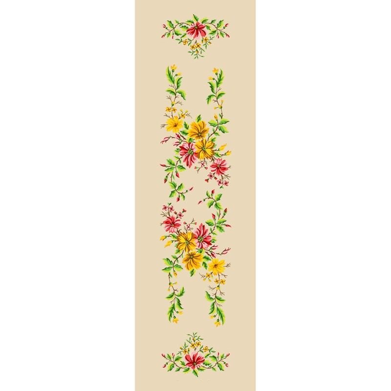 40x135 cm Gobelin Baskılı Goblen Şömentable 33.31