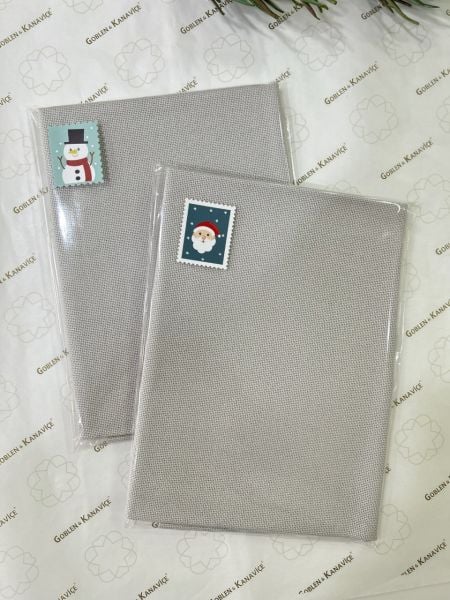 Zweigart 20 ct 50x70 cm Bellana 786 Gri