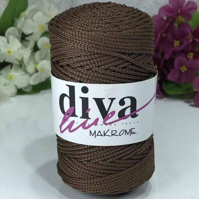Diva Makrome İpi 208 Kahve