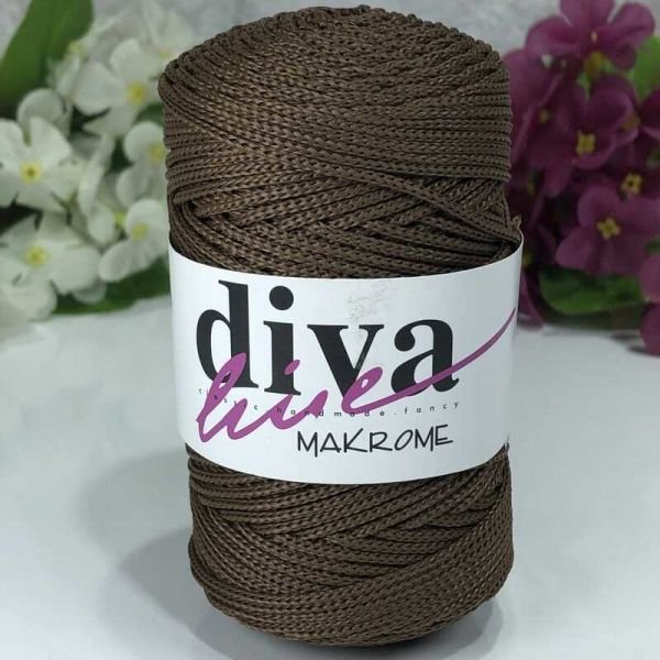 Diva Makrome İpi 208 Kahve