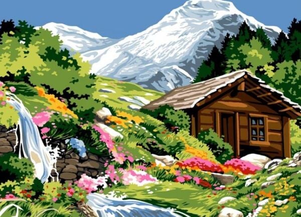 45x60 cm Seg de Paris Baskılı Goblen 929646