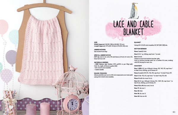 Sweet Baby Blankets to Knit