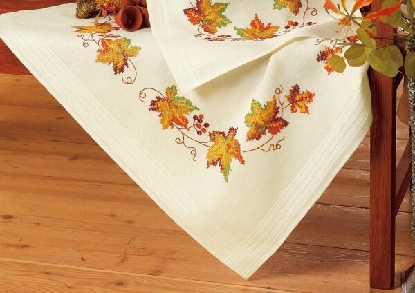 Vervaco Kanaviçe Kare Masa Örtüsü 80x80 cm PN-0013291