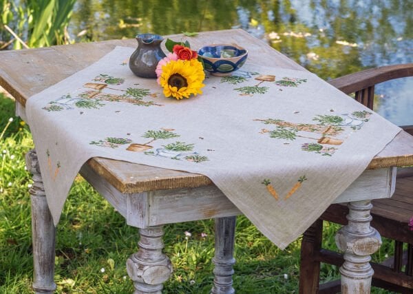 Vervaco Kanaviçe Kare Masa Örtüsü 80x80 cm PN-0199604