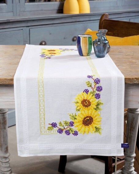 Vervaco Kanaviçe Şömentable Örtü 40x100cm Pn-0021761