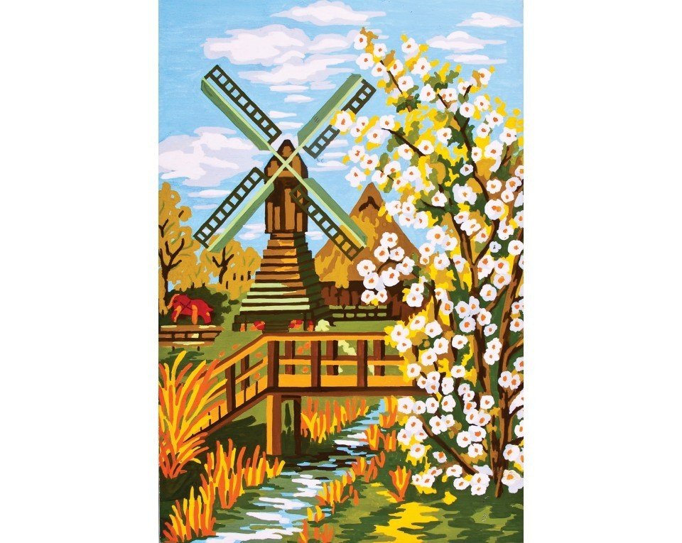 30x40 cm Collection D'art Baskılı Goblen 6137