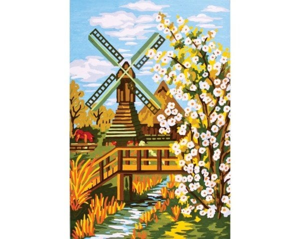 30x40 cm Collection D'art Baskılı Goblen 6137