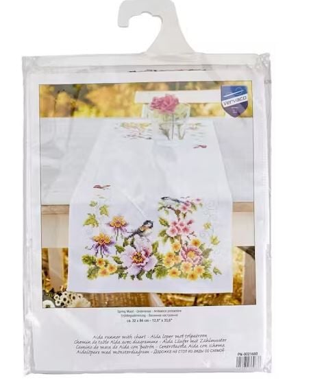 Vervaco Kanaviçe Şömentable Örtü 40x100cm Pn-0021680