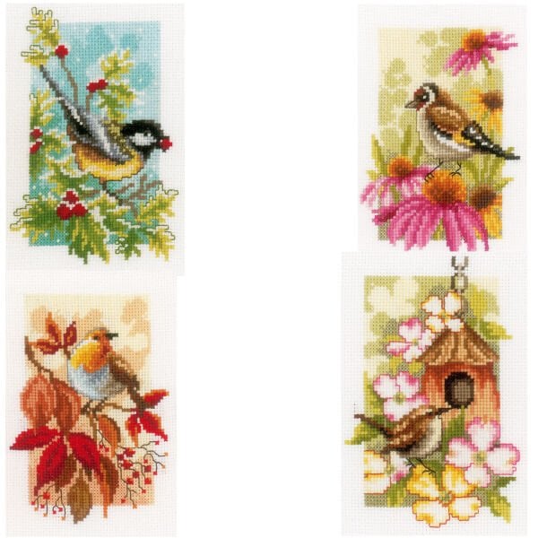 Vervaco 4'lü Kanaviçe Tablo Seti Pn-0153564