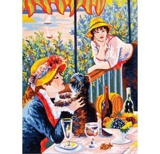 40x50 cm Collection D'art Baskılı Goblen 10247