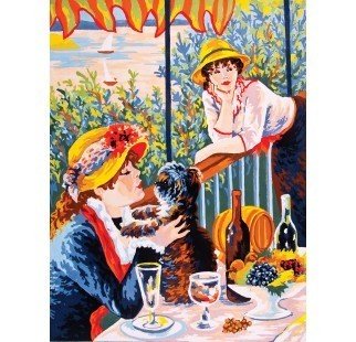40x50 cm Collection D'art Baskılı Goblen 10247 Goblen