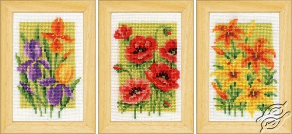 Vervaco Kanaviçe 3'lü Tablo Seti Pn-0164189