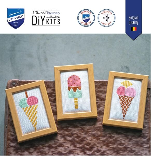 Vervaco Kanaviçe 3'lü Tablo Seti Pn-0164923