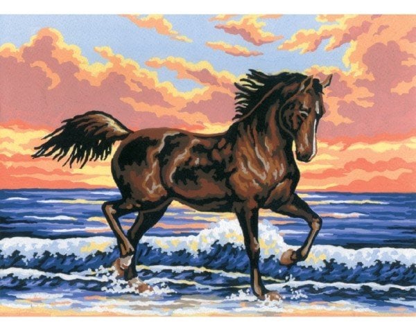 30x40 cm Collection D'art Baskılı Goblen 6031