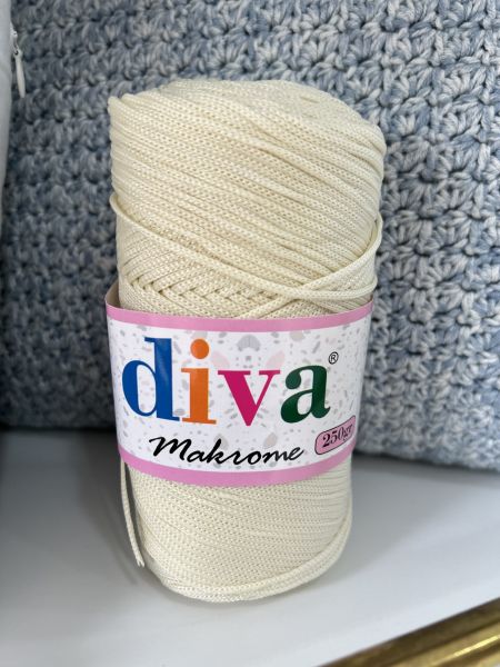 Diva Polip Makrome İpi  17 Krem