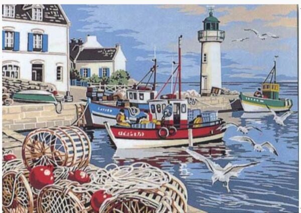 45x60 cm Seg de Paris Baskılı Goblen 929279