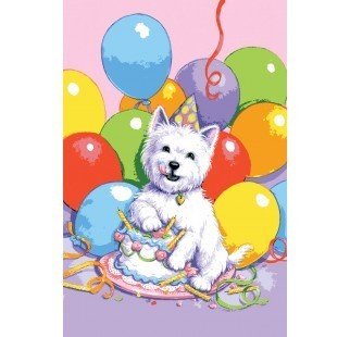 30x40 cm Collection D'art Baskılı Goblen 6276