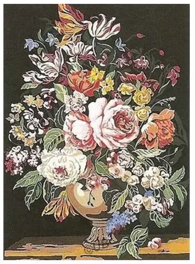 45x60 cm Seg de Paris Baskılı Goblen 929223