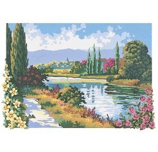 40x50 cm Collection D'art Baskılı Goblen 10305