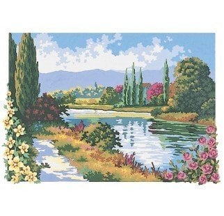 40x50 cm Collection D'art Baskılı Goblen 10305