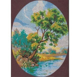 40x50 cm Collection D'art Baskılı Goblen 10462