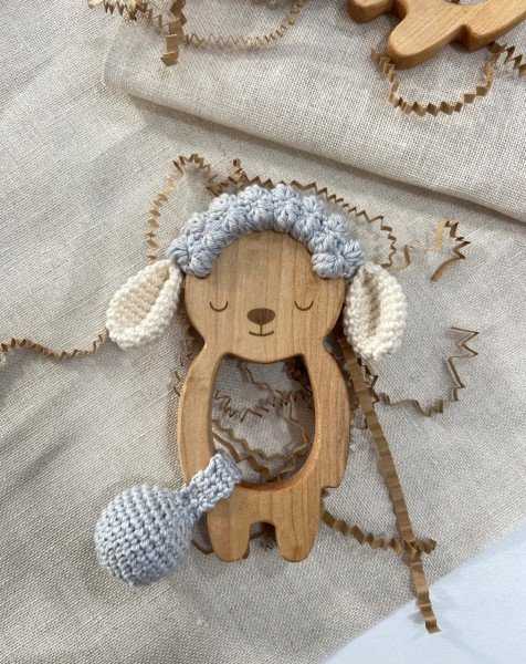 Akçaağaç Diş Kaşıyıcı Kuzu Gri