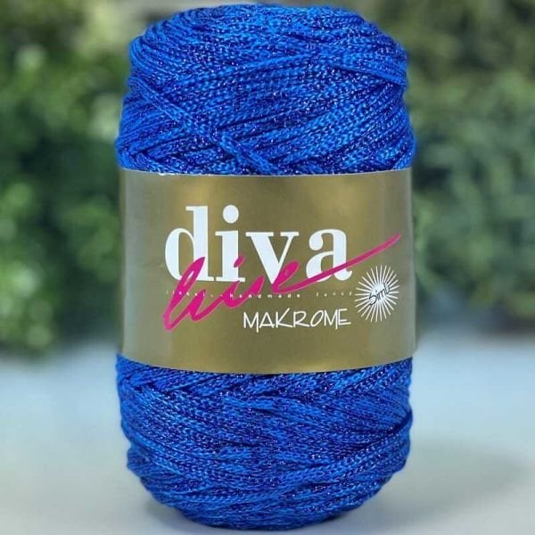 Diva Makrome İpi Simli 240 Saks