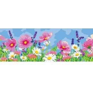 35x80 cm Collection D'art Baskılı Goblen 9014