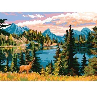 60x80 cm Collection D'art Baskılı Goblen 12997