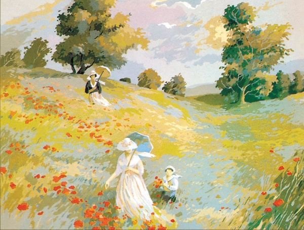 60x80 cm Seg de Paris Baskılı Goblen 98161