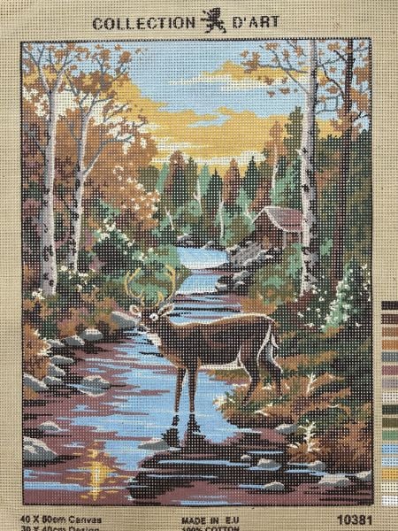 40x50 cm Collection D'art Baskılı Goblen 10381