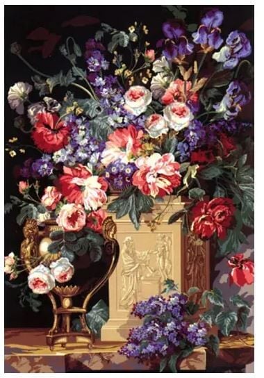 100x135 cm Seg de Paris Baskılı Goblen 93314
