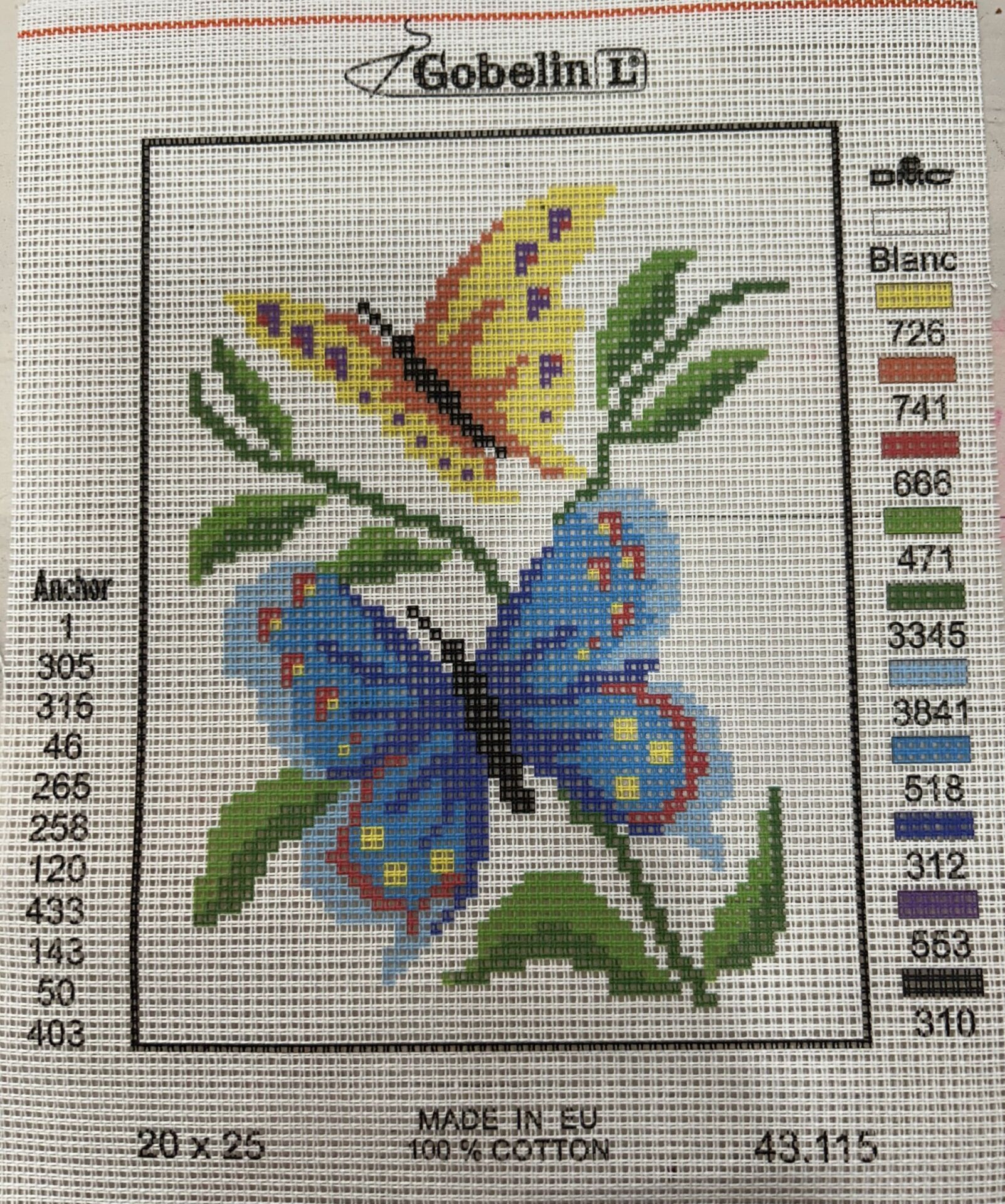 20x25 cm Gobelin Baskılı Goblen 43115