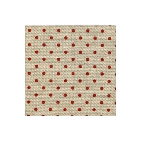 Zweigart - 32 ct İşleme Keteni Puanlı Kırmızı-5391