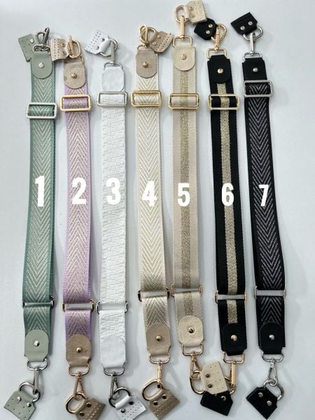 Çanta Askısı Freebag Simli 90x4cm