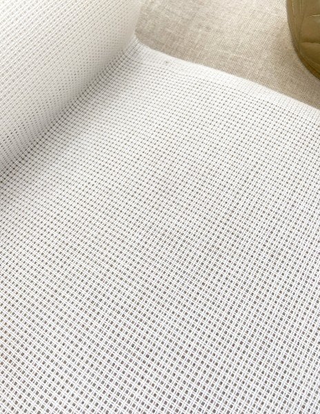 Dmc - 10 ct White Canvas Goblen Kumaşı